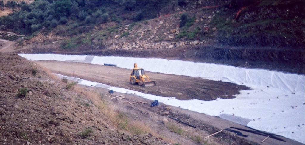 2. Construction of Water Reservoir at Sedounta, in Lesvos island